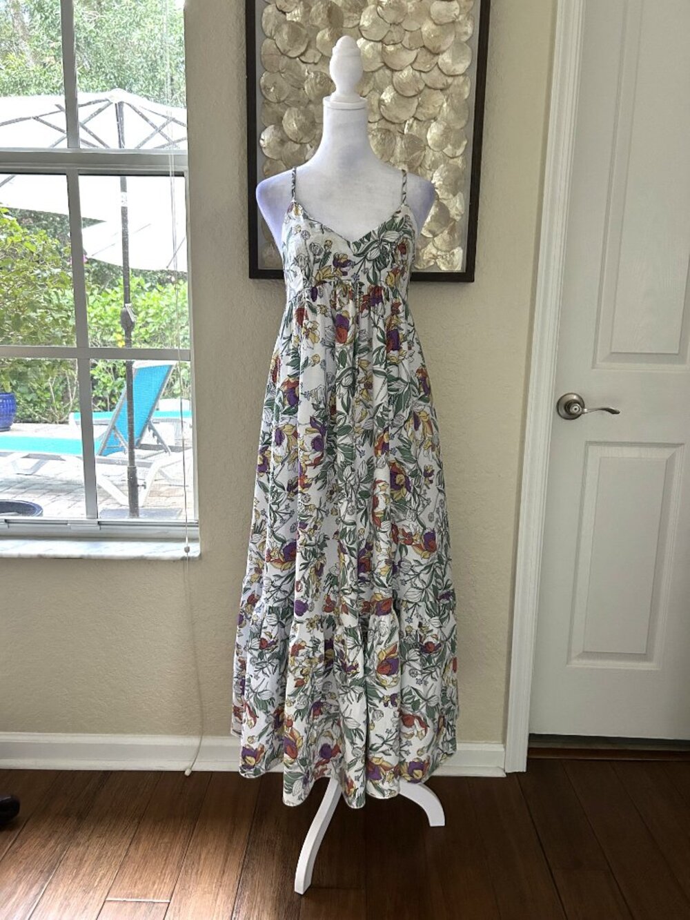Molly Green Floral Maxi Dress